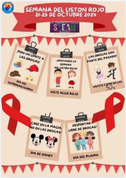  red ribbon week flyer